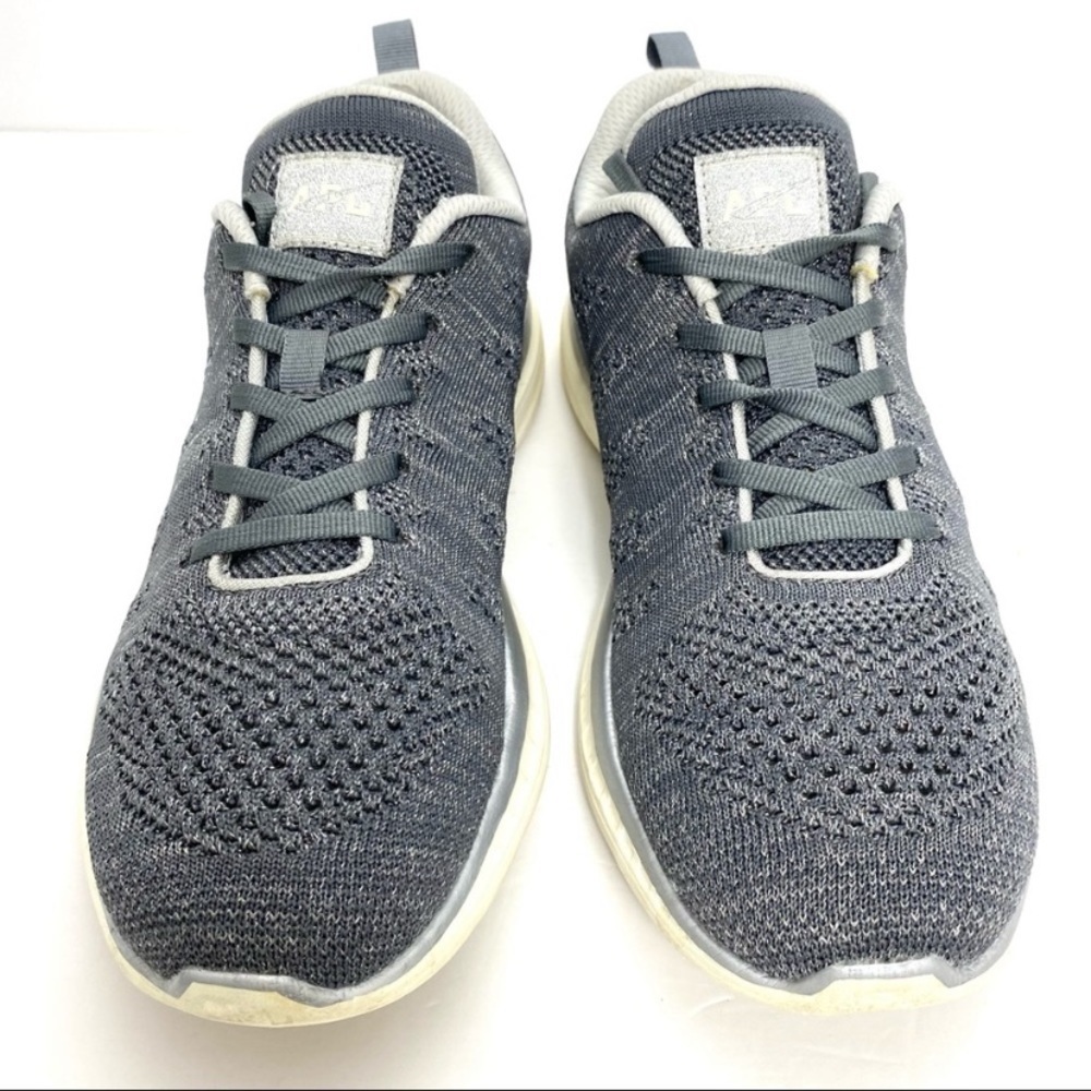 APL Lululemon TechLoom Pro Workout Sneakers Metallic Silver - Picture 3 of 12